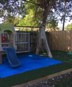 Step2 Play Up Gym Set for Kids, Outdoor Swing Set, Backyard Slide, Swings, Playhouse, & Crawl Space, Two Tier, Easy Set Up, Toddlers Ages 3-6 Years Old 30 81lthrmbzeL
