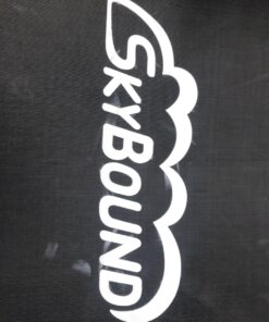 SkyBound Replacement Trampoline Mat, Fits 15ft Frames w/Spring Tool and Durable V-Rings, Bounce Safely with Extra Rows of Stitching - Jumping Mat for 15ft Round Trampoline - Fit 96 Springs & 6.5-7" 159" Wide | 96 Rings | Fits 7" Springs 33 81lvOtl8r3L