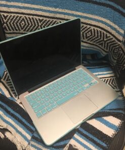 RUBAN for Old MacBook Pro Retina 13 inch (A1502 & A1425 Models) 2015 2014 2013 2012 Release,Plastic Hard Shell Case & Keyboard Cover, Turquoise 47 81lx3kAetSL