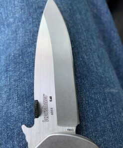 Kershaw Large CQC 4KXL Pocketknife from Kershaw-Emerson (6055) Delivers Durability and Classic Strength with Instant Open, Frame Lock, Reversible Pocket Clip and Precision Technology; 6.1 oz 40 81lxKH01eaL