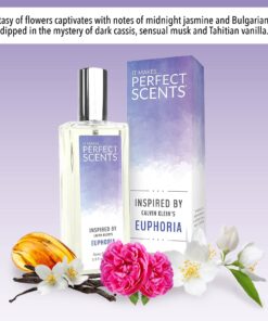 Perfect Scents Fragrances | Euphoria | Women’s Eau de Toilette | Paraben Free | Never Tested on Animals | 2.5 Fluid Ounces 2.5 Fl Oz (Pack of 1) 17 81lyfFzKuqL