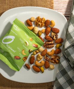 Daily Gourmet Nuts - Unsalted Mixed Nuts Snack Packs/Individually Wrapped Snacks/Nut Snacks/No Peanuts/Healthy Trail Mix Individual Packs/Deluxe Assorted Snacks (A. Original, 24 Packs) A. Original 1 Ounce (Pack of 24) 20 81m a9iJDNL