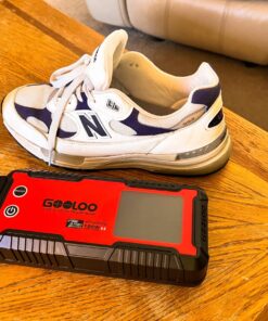 GOOLOO GT4000S Jump Starter 4000 Amp Car Starter 100W Two-Way Fast-Charging Portable Car Battery Charger Booster Pack for 10L Diesel and 12L Gas Engines, SuperSafe Lithium Jump Box for 12V Vehicles Red 61 81m1p4LGIL