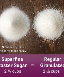 Judee's Superfine Caster Sugar - 2.5 lbs - Delicious and 100% Gluten-Free - Bakers Sugar for Homemade Treats, Baked Goods, and Toppings - Airy and Smooth 2.5 Pound (Pack of 1) 19 81m1tZHKLZL