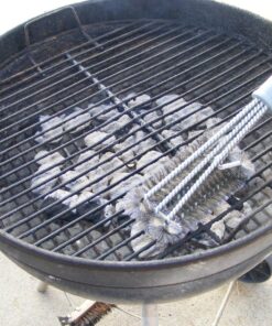 BEST BBQ Grill Brush Stainless Steel 18" Barbecue Cleaning Brush w/Wire Bristles & Soft Comfortable Handle - Perfect Cleaner & Scraper for Grill Cooking Grates 45 81m1vhyeCfL