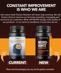 HAVASU NUTRITION NeuroIgnite Nootropic Focus Brain Support to Reduce Fog and Increase Memory & Cognition | Perfect for Students and Full-Time Employees | No Jitters or Crash 27 81m2neAp3lL 2