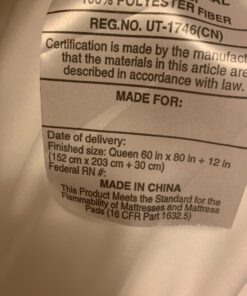 ExceptionalSheets Pillow Top Mattress Pad - Found in Marriott Hotels with Fitted Skirt and 18" Deep Pockets - Supportive Pillowtop Mattress Pad Cover with Cluster Fiber - Queen Size 55 81m367YRAbL