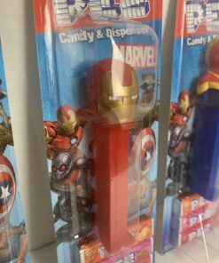 The Marvel Avengers Pez Dispenser with 3 refill candies (Heroes Vary) 12 81m5ErcImQL