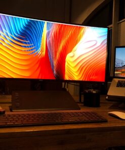 Dell U-Series 38" 4K UHD 1600p Ultra Wide Screen LED-Lit Monitor (U3818DW), Black 43 81m6tW8zHSL