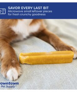 Downtown Pet Supply Yak Cheese Himalayan Dog Chews (1 lb) - 100% Natural, 3 Ingredients, USA Packed - Protein & Calcium Rich Dog Treats for Small to Large Dogs - Long Lasting Rawhide Free Yak Chews 1.00 Pound (Pack of 1) 27 81m6um8DWAL