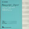 Wide Staff Wirebound Manuscript Paper (Aqua Cover)