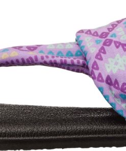 Sanuk Unisex-Child Y Yoga Sling Burst Big Kid (8-12 Years) 6 Big Kid Hot Orchid Geo Pop 4 81m7lnKirkL