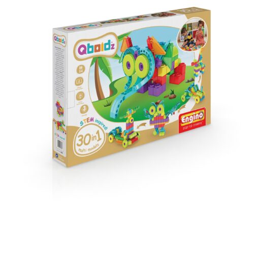 Engino Qboidz 30 in 1 Set Multi Models Building Kit 30 models