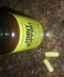 Bradeson Naturals Joint Supplement with Glucosamine Chondroitin Turmeric MSM Boswellia Bromelain & Quercetin.Promotes Joint Health. 90 Capsules. Made in USA 28 81m8W IOW0L