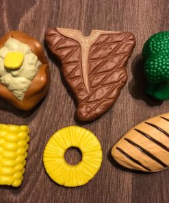 Learning Resources New Sprouts Dinner Food Basket - 18 Pieces, Ages 18+ Months Pretend Play Food for Toddlers, Preschool Learning Toys, Kitchen Play Toys for Kids 45 81m8hRMMJAL