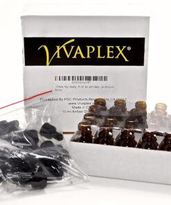 Vivaplex 24, Amber, 15 ml (1/2 oz) Glass Bottles, with Glass Eye Droppers 27 81mB8ZxGptL