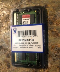 Kingston Technology KVR16LS11/8 8GB 1600MHz DDR3L (PC3-12800) 1.35V Non-ECC CL11 SODIMM Intel Laptop Memory 23 81mBBPKj5vL