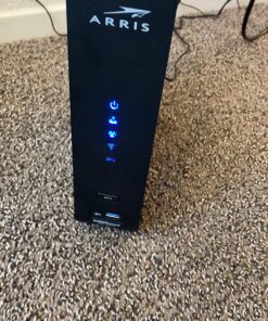 ARRIS SURFboard SBG7400AC2 DOCSIS 3.0 Cable Modem & AC2350 Wi-Fi Router , Approved for Comcast Xfinity, Cox, Charter Spectrum & more , Four 1 Gbps Ports , 800 Mbps Max Internet Speeds Cable Modem Router - DOCSIS 3.0 AC2350 28 81mBoMWS sL