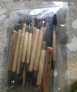 Blisstime Set of 30 Clay Sculpting Tools Wooden Handle Pottery Carving Tool Kit 22 81mCIvtTg L