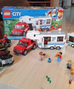 LEGO City Pickup & Caravan 60182 Building Kit (344 Pieces) 44 81mCuT1kUgL 2