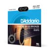 D'Addario EXP12-B25 Coated Acoustic Guitar Strings Light, 12-53 1-Pack 13 81mF6kidibL