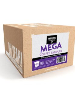 Alternative view of Two Rivers Coffee Mega Coffee Lovers Pods, Compatible with K Cup Brewers Including 2.0 Pods, Mega Coffee, 40 Count,TRC MS40 Mega Coffee Variety 40 Count (Pack of 1)