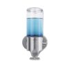 simplehuman Single Wall Mount Shower Pump, 15 fl. oz. Shampoo and Soap Dispenser, Stainless Steel 19 81mHyXXndYL