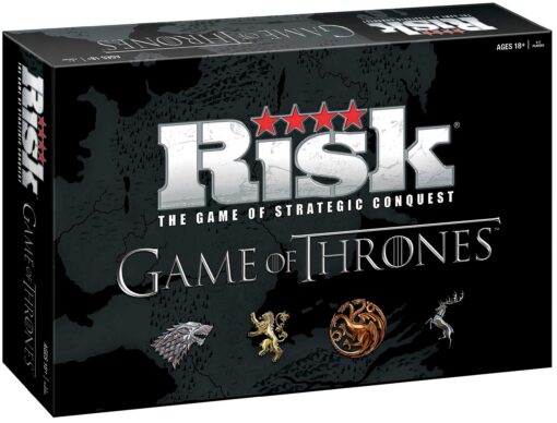 USAOPOLY Risk Themed Game of Thrones Strategy Board Game |for Game of Thrones Fans | Official Merchandise | Based on The TV Show on HBO