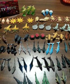 Fun Central 90 Pack - Underwater Deep Sea Animal Toy Figures - Assorted Pack 57 81mK kcRDCL