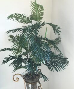 Nearly Natural 5263-0308 56in. Areca Palm Silk Tree with Basket, Green,30" x 32" x 56" 35 81mKos6iwqL