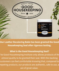 The Original Leather Recoloring Balm by Furniture Clinic - 16 Color Options - Leather Repair Kit for Furniture - Restore Couches, Car Seats, Clothing - Non-Toxic Leather Repair Cream (Navy Blue) Navy Blue 27 81mMCcxPARL 1
