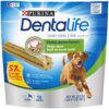 Purina DentaLife Made in USA Facilities Large Dog Dental Chews, Daily - (4) 18 ct. Pouches 18 Count (Pack of 1) 28 81mNBApIl6S