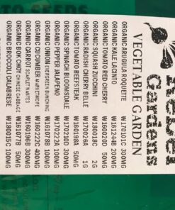 Certified Organic Vegetable Seeds for Planting Outdoors - 13 Seed Variety Pack of Veggie Heirloom Seeds Non GMO Organic Non Hybrid Open Pollinated for Home Garden - Tomato, Broccoli, Carrots, Fruit 38 81mOQQHQvSL