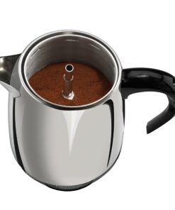 Farberware 12-Cup Electric Percolator Coffee Pot, Premium Stainless Steel, FCP412 12 Cup 29 81mOkRnkenL