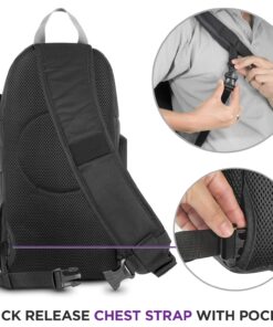 Altura Photo Camera Sling Bag DSLR - Camera Backpack for Canon, Nikon, Sony & GoPro Bag - Crossbody Camera Bag for Photographers - Camera Accessories 47 81mQf4VIhLL 1