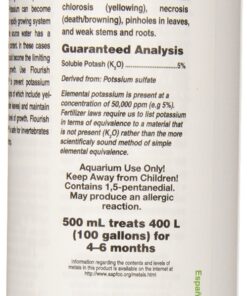 Seachem Flourish Potassium 500ml One size 24 81mR4sDVCVL