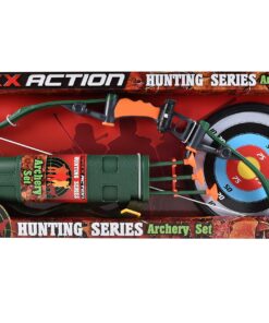 Alternative view of Sunny Days Entertainment Bow and Arrow Set – Archery Toy Set for Kids | Hunting Role Play Toy | Includes 3 Suction Cup Arrows Target and Quiver – Maxx Action Green Extra Large