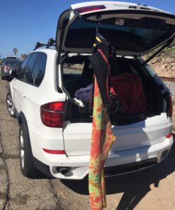 Master Magnetics 7580 Magnetic Hook Organizer Rotating Swing Hook 65 Pound Pull Force 1.47Diameter 0.54Thick Black 45 81mSRXBTATL