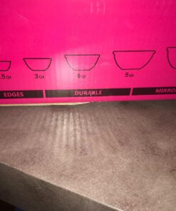 FineDine Stainless Steel Mixing Bowls (Set of 6) - Easy To Clean, Nesting Bowls for Space Saving Storage, Great for Cooking, Baking, Prepping 6 Pack 49 81mSTpQbzzL