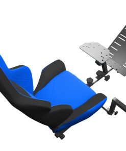 OpenWheeler Advanced Racing Seat Driving Simulator Gaming Chair with Gear Shifter Mount Blue 16 81mSgWt2umL