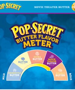 Pop Secret Microwave Popcorn, Movie Theater Butter Flavor, 3 Oz Sharing Bags, 30 Ct 3 Ounce (Pack of 30) 20 81mUPMvPO7L