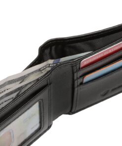 Alternative view of SIGNAL GUARD Slim RFID Wallet For Men - Stop Identity Theft, Excellent Credit Card Protector. Made From 100% Pure Leather Tested to Last A Lifetime. Black