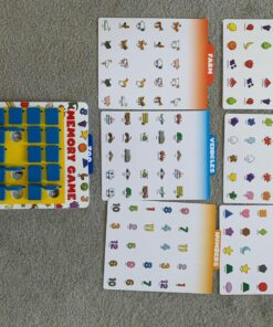 Melissa & Doug Flip to Win Travel Memory Game - Wooden Board, 7 Double-Sided Cards Games, Road Trip Essentials For Kids, Hangman Toddlers And Kids 5+ 56 81mWGXX 9dL 1