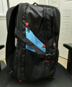 YOREPEK Travel Backpack, Extra Large 50L Laptop Backpacks for Men Women, Water Resistant College Student Bookbag Airline Approved Business Work Bag with USB Charging Port Fits 17 Inch Computer, Blue 57 81mWco2N wL