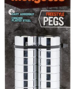Alternative view of Mongoose Freestyle Steel Pegs, Compatible for Most BMX Bike and Freestyle Bicycle Axles, Set of Two, Chrome