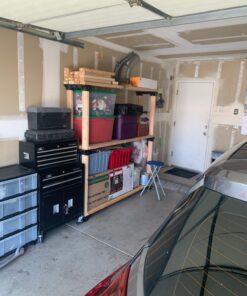 2x4basics 90124MI Custom Shelving and Storage System Shelflinks, Black, 6 Pack 60 81mXcGJCiL