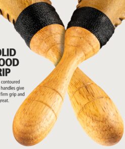 Meinl Percussion MSM2 Natural Rawhide Maracas Miniature 10 81mYPF6ZZIL