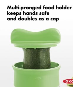 OXO Good Grips Handheld Spiralizer, Green 1 Blade 28 81mZkFu6qtL