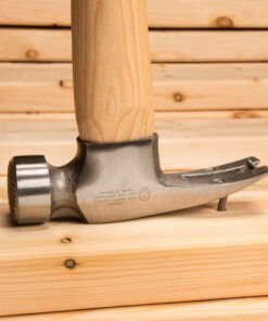 ESTWING Sure Strike California Framing Hammer - 25 oz Straight Rip Claw with Milled Face & Hickory Wood Handle - MRW25LM Magnet 31 81maQ2hzBDL
