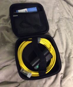 DEPSTECH Original Endoscope Case, Wireless Borescope Carrying Bag WiFi & USB Scope Cameras, Upgraded Large-Capacity Hardshell Case, Compatible with 4.3" Inspection Camera DS300, Black 42 81mayDitQPL